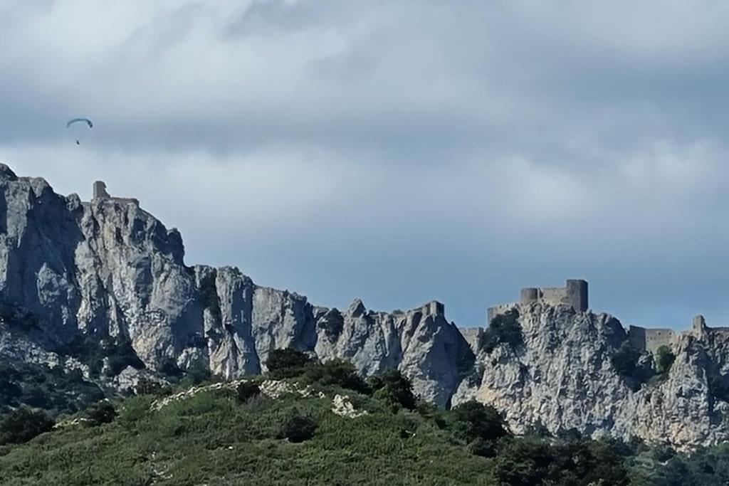 Gite De La Confluence Padern Bagian luar foto